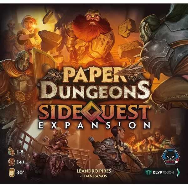 SideQuest Expansion: Paper Dungeons Expansion Board Game