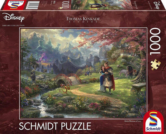 Thomas Kinkade: Mulan Blossoms of Love (2021 Edition) - 1000 Pieces