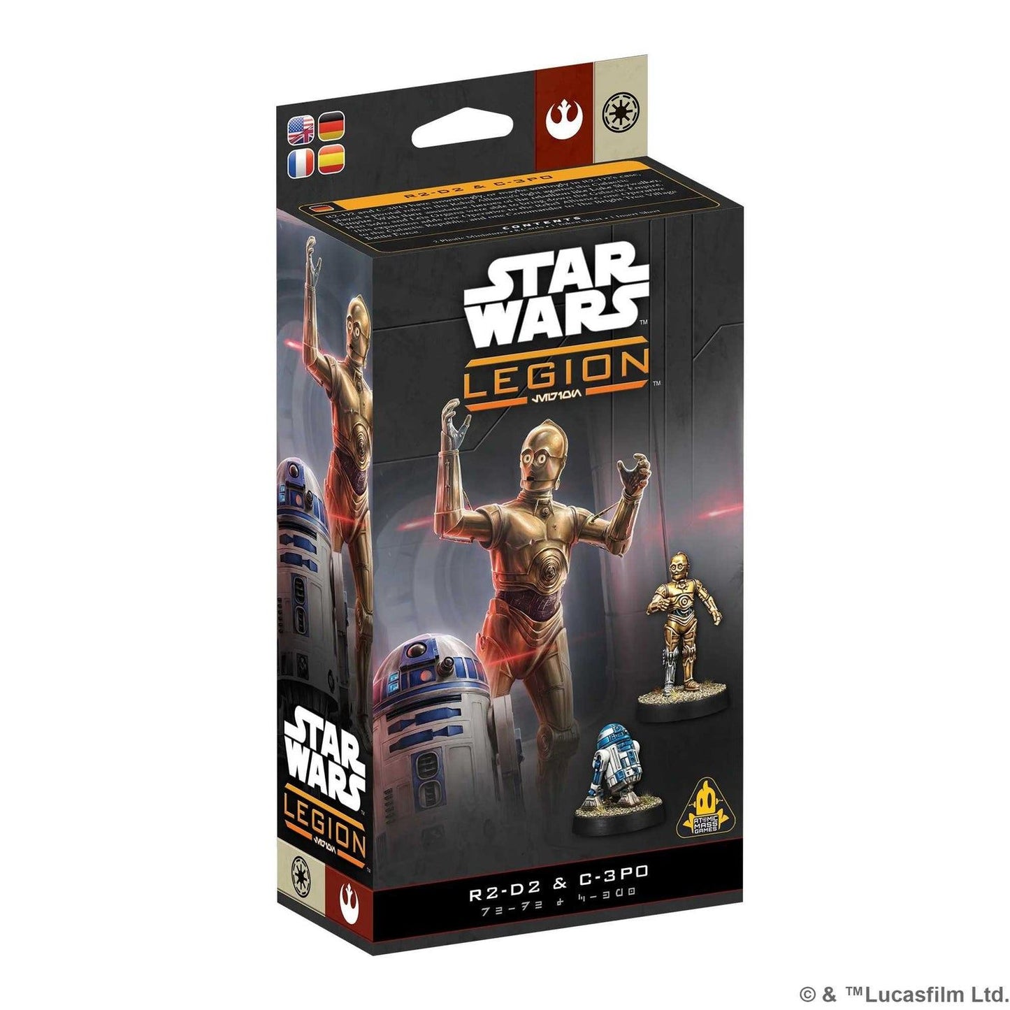 Star Wars: Legion - R2-D2 & C-3P0 Operative Miniatures Expansion