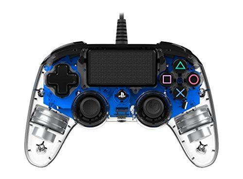 Nacon PS4 Wired Compact Controller Light Edition Blue Playstation 4
