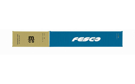 Hornby MSC & Fesco, Container Pack, 1 x 20 and 1 x 40  Containers - Era 11