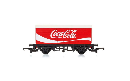 Hornby LWB Box Van Coca-Cola Model Train