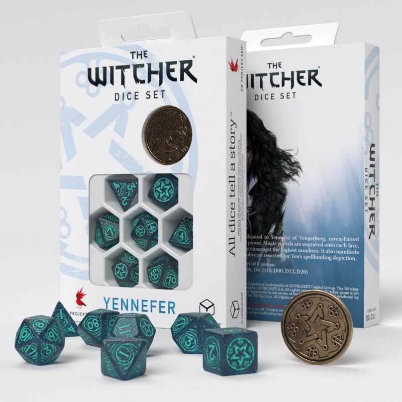 The Witcher Yennefer Sorceress Supreme Dice Set
