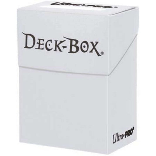 Ultra Pro White Deck Box Single Unit