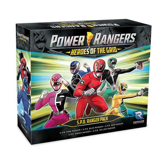 Power Rangers Heroes of the Grid S.P.D Ranger Pack