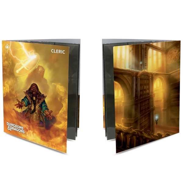 Ultra Pro Cleric - Dungeons & Dragons Class Folio with Stickers