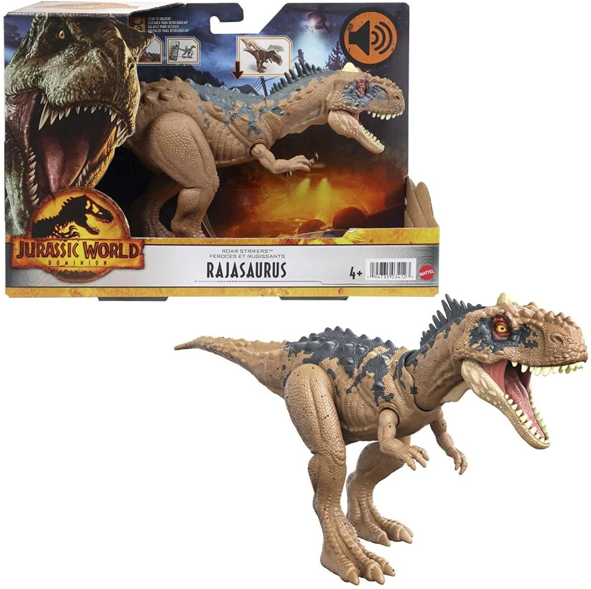 Roar Strikers Rajasaurus (Jurassic World Dominion) Figure