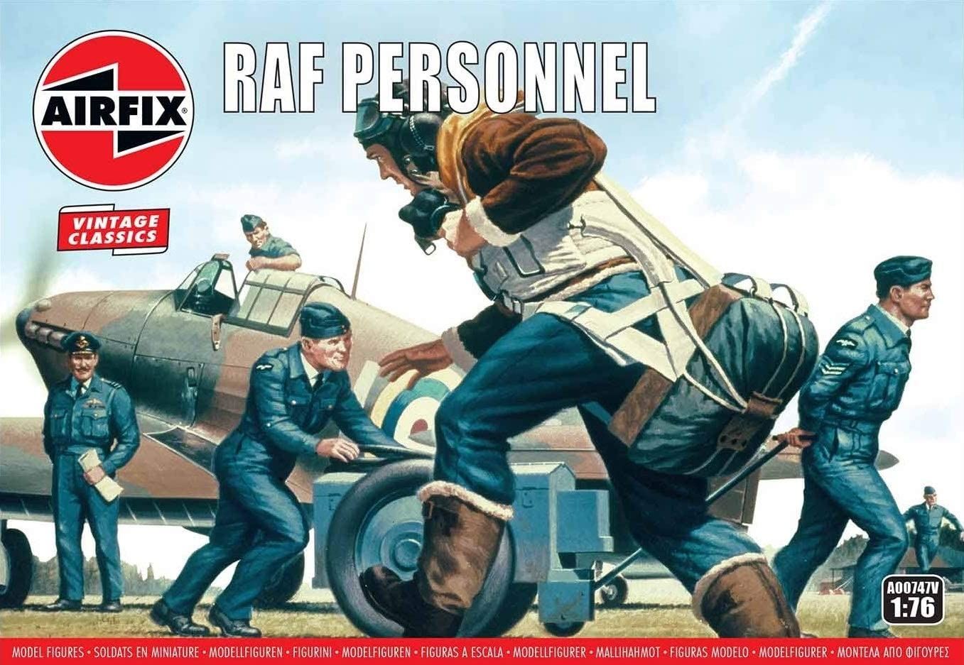 RAF Personnel 1:76 Air Fix Figures