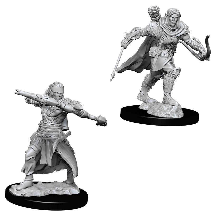 Pathfinder Battles Deep Cuts Unpainted Miniatures - Male Half-Elf Ranger