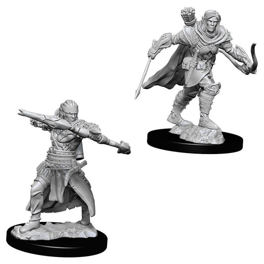 Pathfinder Battles Deep Cuts Unpainted Miniatures - Male Half-Elf Ranger