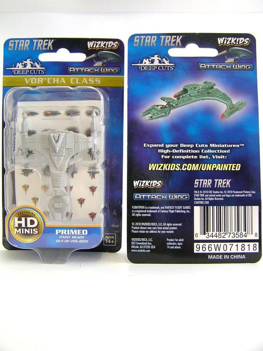 Star Trek Unpainted Miniatures - Vor'cha Class [Damaged Packaging]