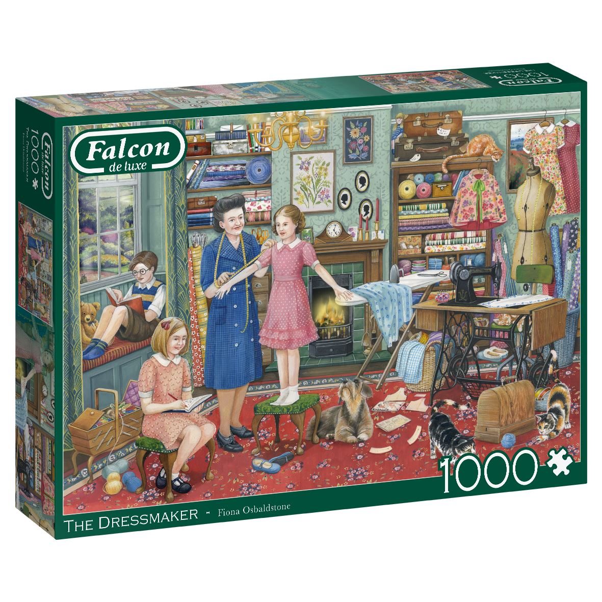 Jumbo Falcon De Luxe The Dressmaker Jigsaw Puzzle - 1000 Pieces