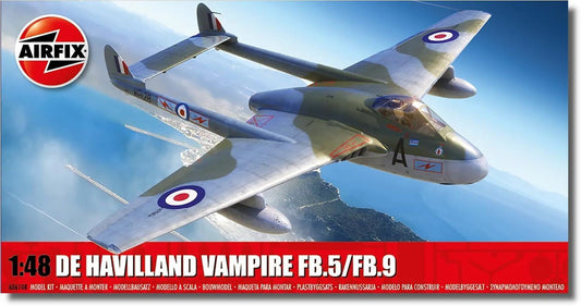 Airfix De Havilland Vampire FB.5/FB.9 Model Kit