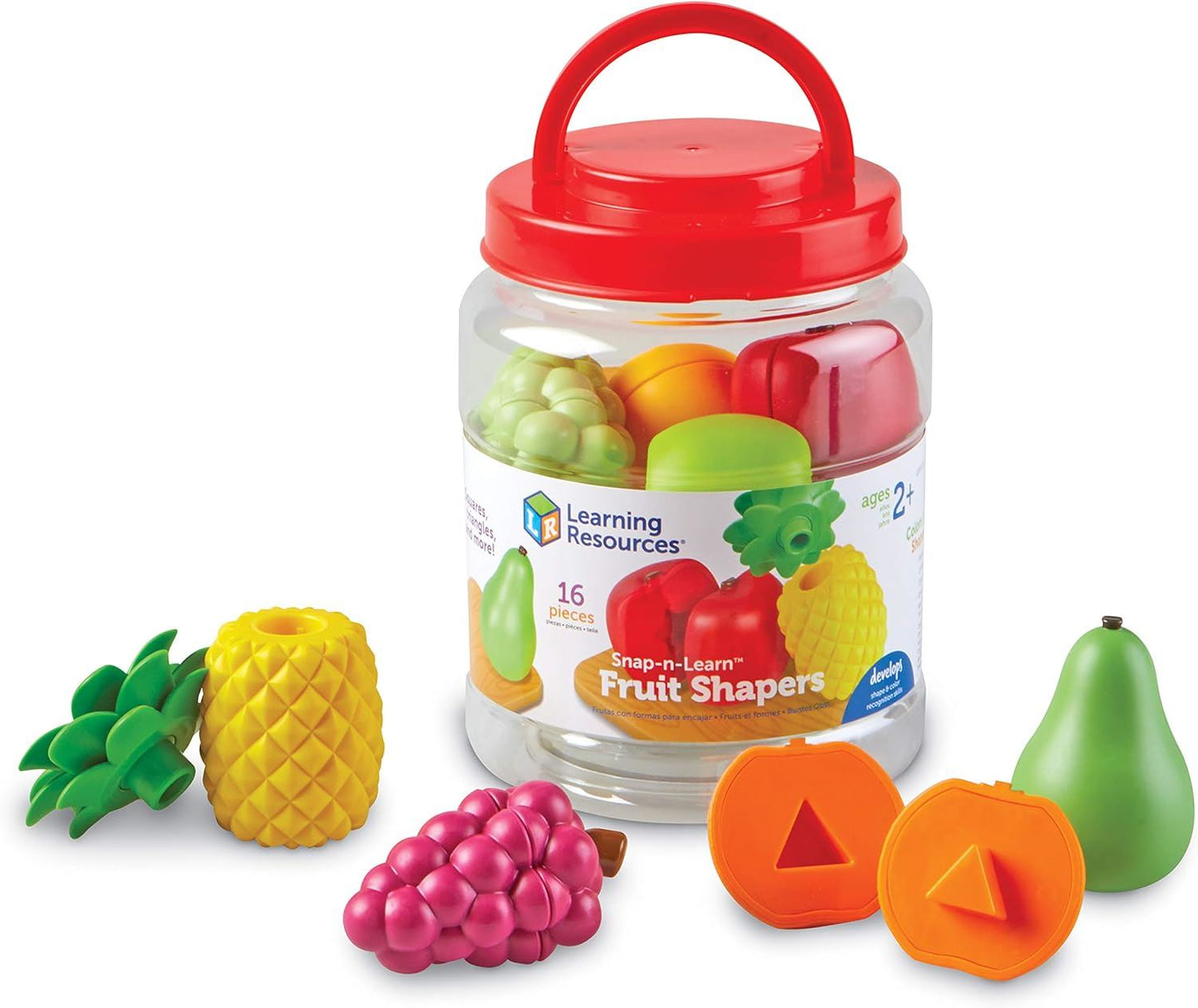 Learning Resources Snap-N-Learn Fruit Shapers