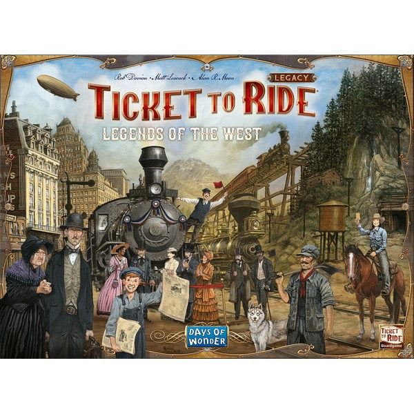 Ticket to Ride Legacy - Legends of the West Board Game