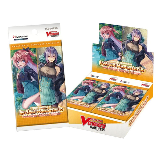 CardFight Vanguard OverDress TCG - Lyrical Booster Box 02: Lyrical Monasterio It's a New School Term (16 Packs)