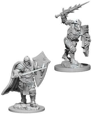 D&D Nolzur's Marvelous Unpainted Miniatures - Death Knight & Helmed Horror