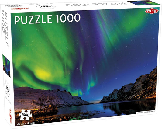 Tactic Northern Lights in Tromso Jigsaw Puzzle - 1000 Pieces	