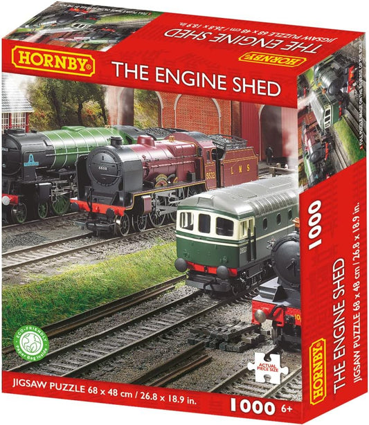 Hornby The Engine Shed 1000 Piece Jigsaw Puzzle	