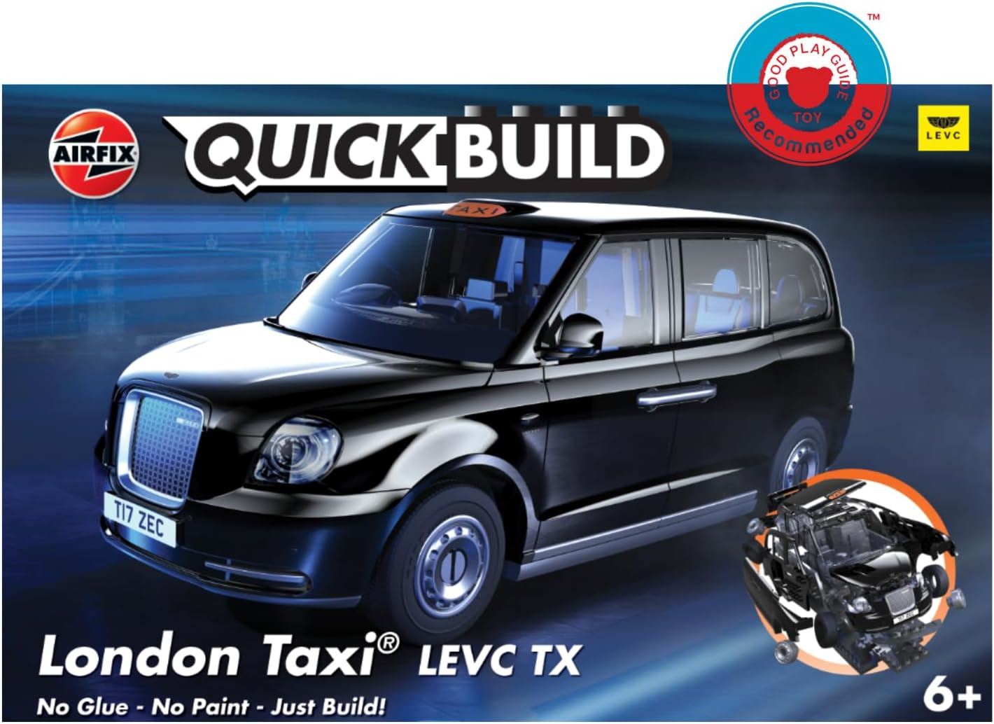Airfix QUICKBUILD London Taxi Model Kit