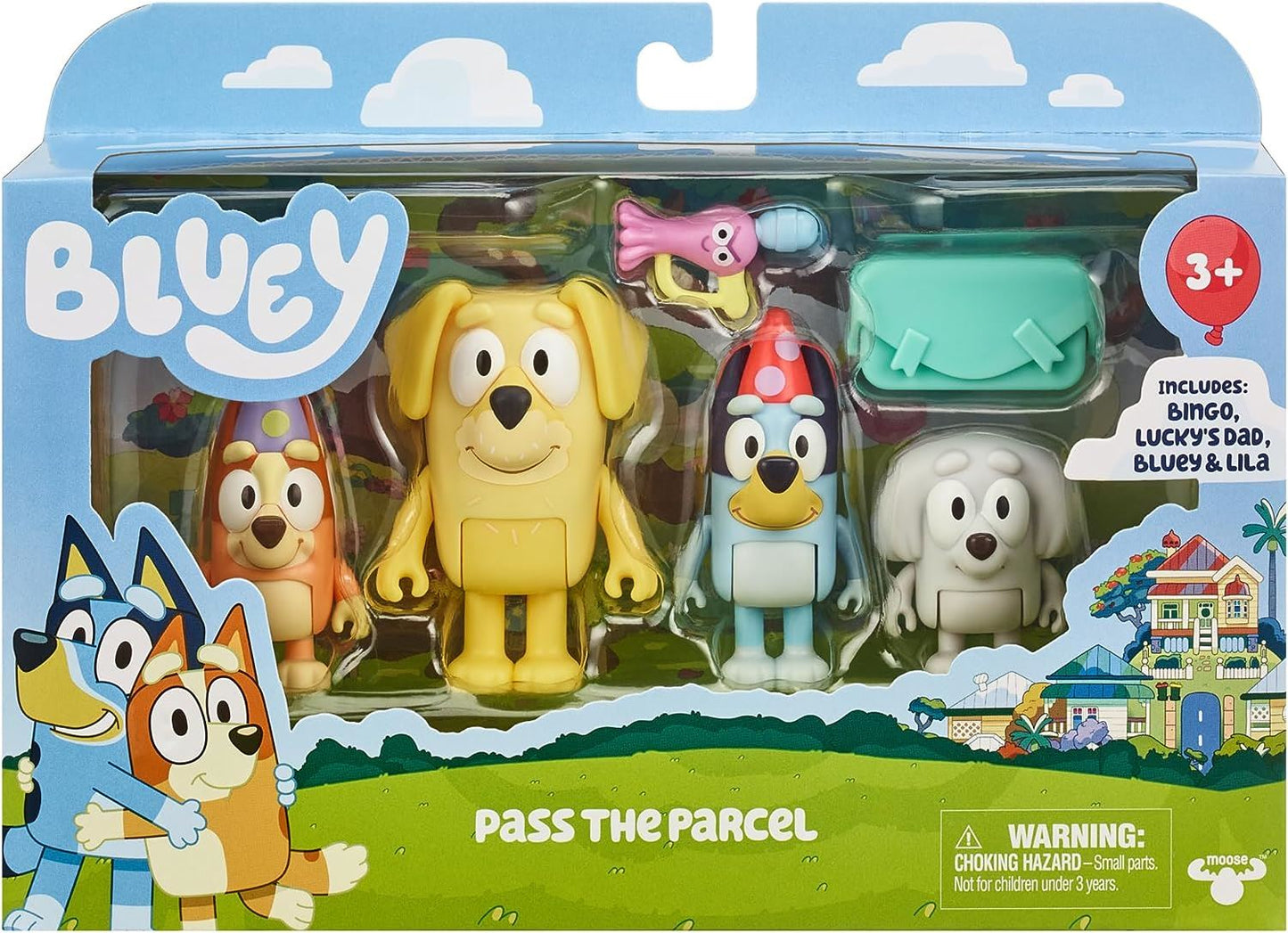 Bluey S9 Figure 4 Pack Pass the Parcel