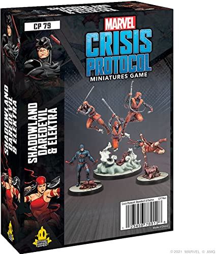 Marvel Crisis Protocol Shadowland Daredevil and Elektra	