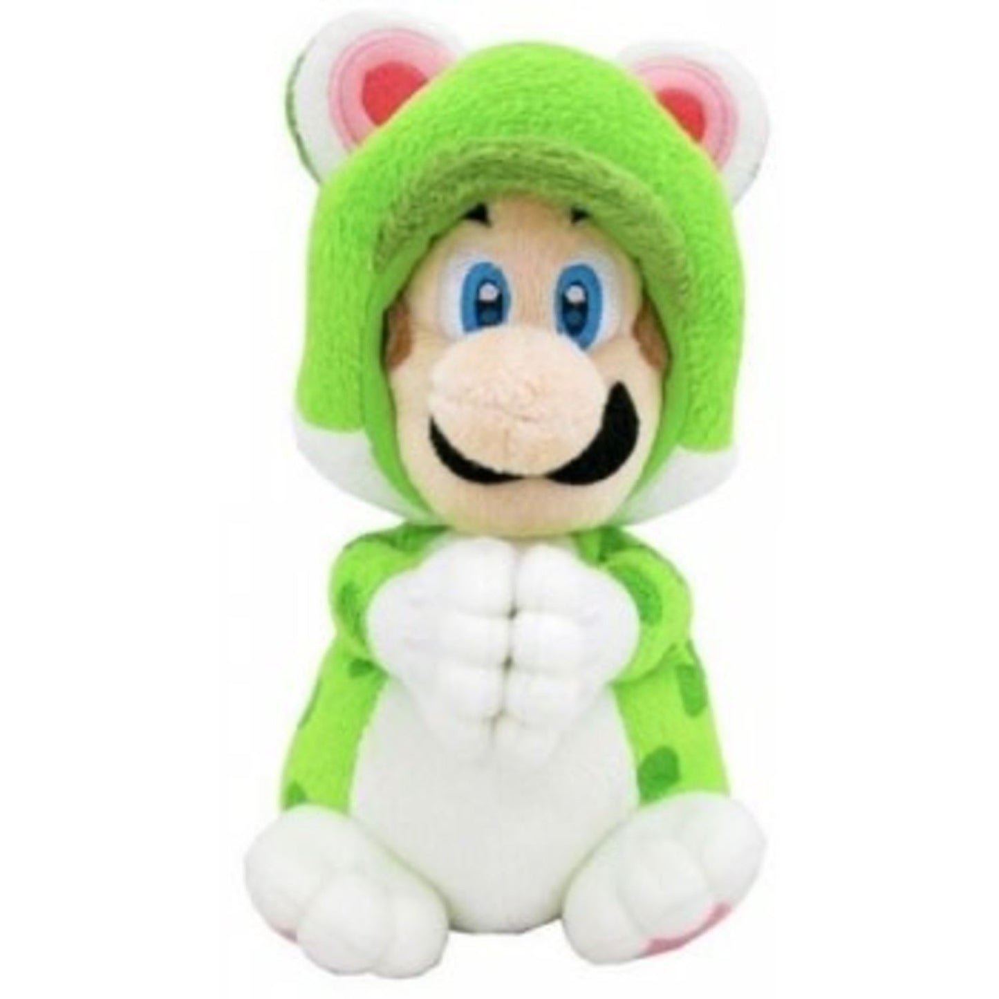 Nintendo Super Mario - Cat Luigi 19cm Plush with Magnetic Hands