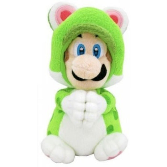 Nintendo Super Mario - Cat Luigi 19cm Plush with Magnetic Hands