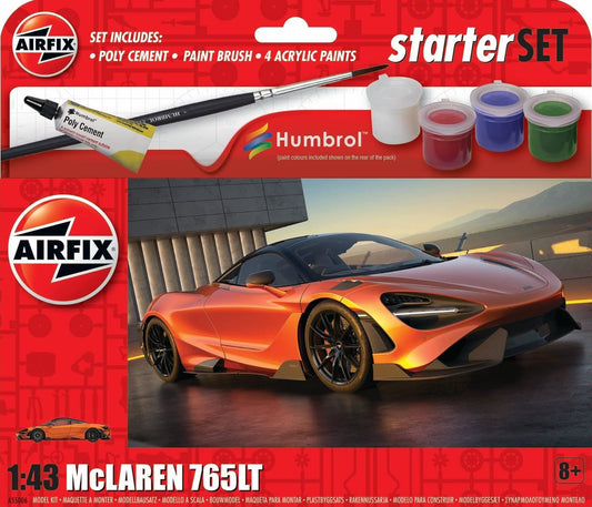 Airfix McLaren 765 Starter Set