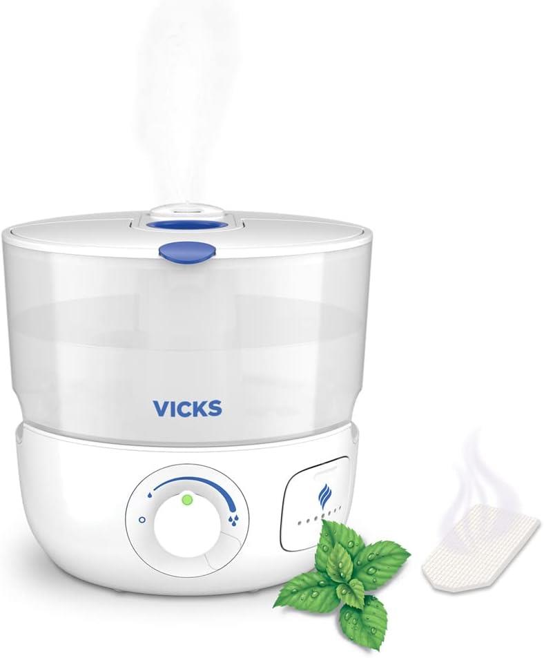 Vicks Top Fill Cool Mist Ultrasonic Humidifier VUL585