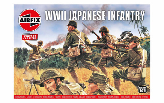 WWII Japanese Infantry Airfix Figures