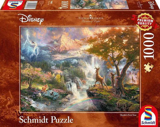 Thomas Kinkade Bambi 1000 Piece Jigsaw Puzzle