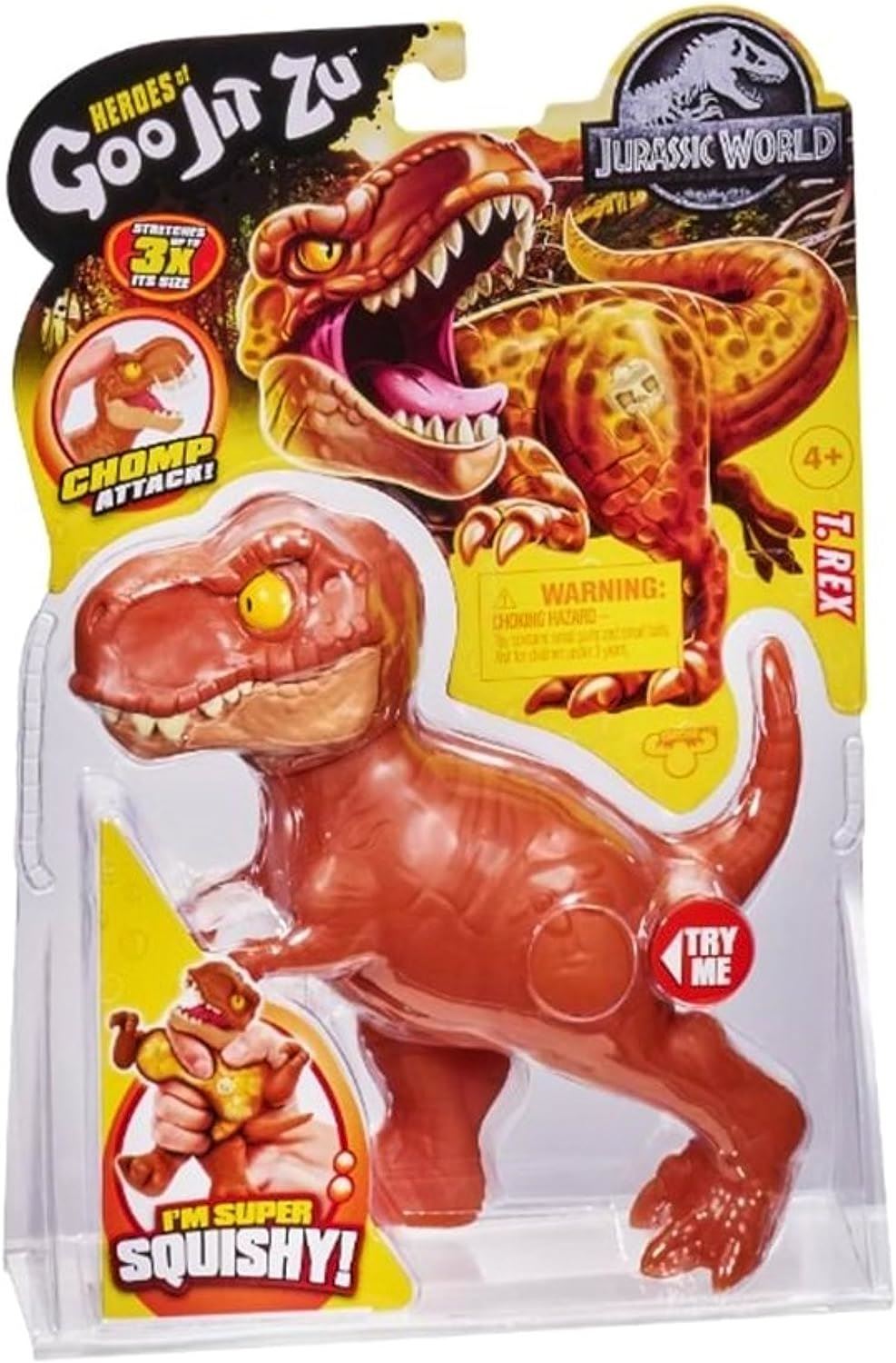Heroes of Goo Jit Zu Jurassic World Single Pack T-Rex