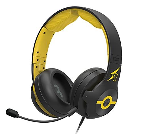 Pokemon Gaming Headset Black Nintendo Switch