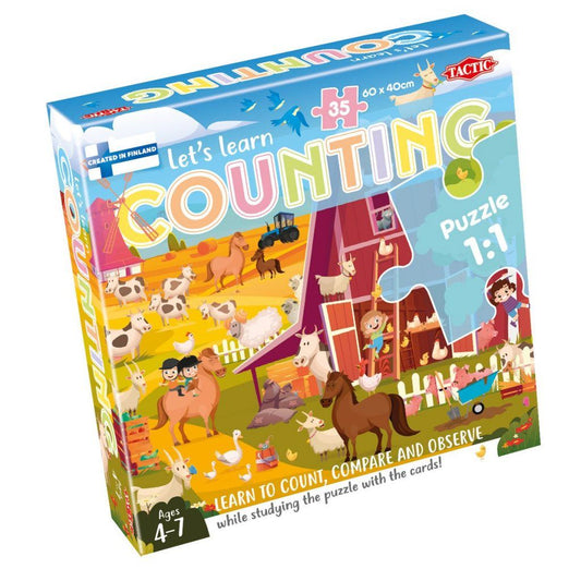 Let's Learn Counting Floor Puzzle Board Game