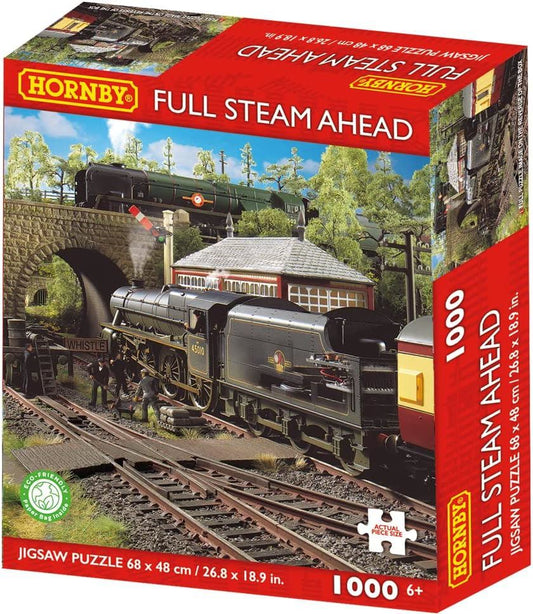Hornby Full Steam Ahead 1000 Piece Jigsaw Puzzle