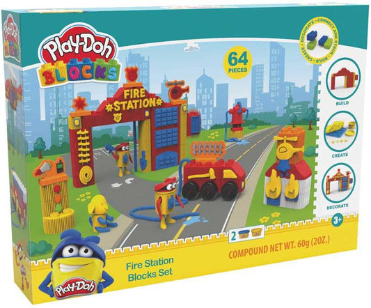 Play-Doh Blocks Fire Station Blocks Set