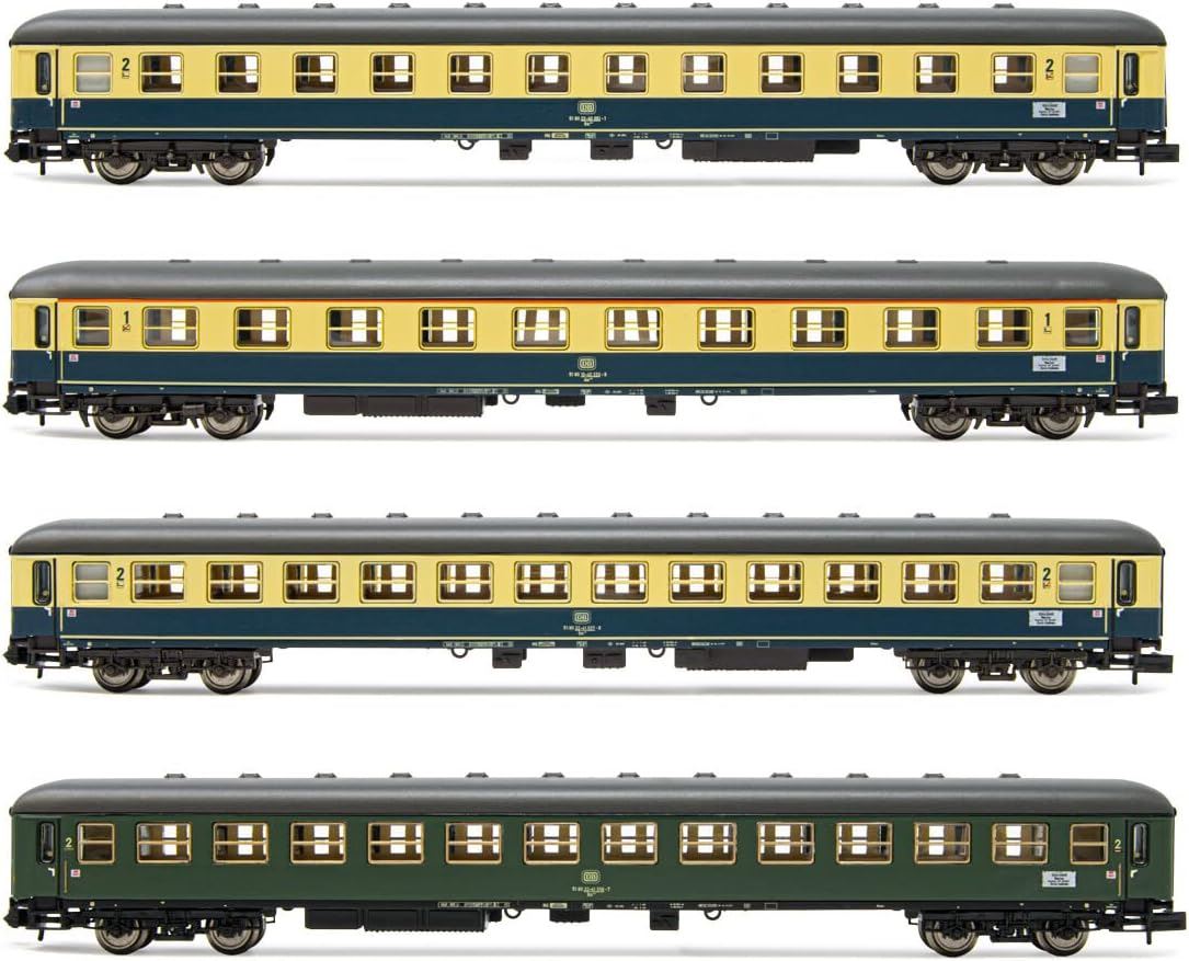 Arnold DB 4-unit Set Interzonenzug consists of type m coaches period IV-V
