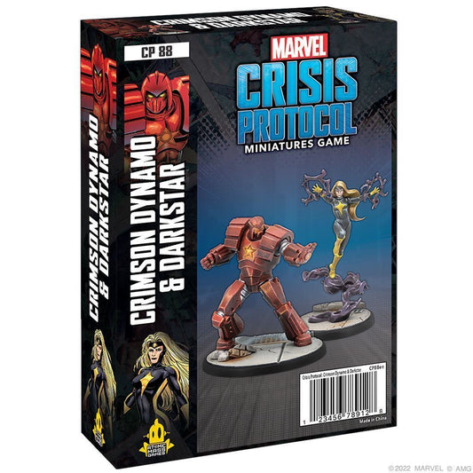 Crimson Dynamo & Dark Star: Marvel Crisis Protocol Miniatures