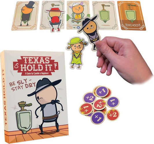 Texas Hold It Card Game - Wild West Bathroom Card Game by Cyanide & Happiness