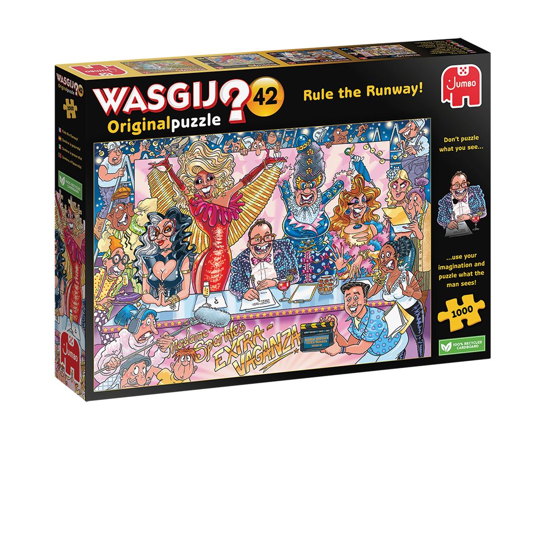 Jumbo Wasgij Original 42 - Rule the Runway! Jigsaw Puzzle - 1000 Pieces