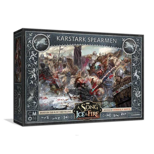 A Song of Ice & Fire Minaitures Game House Karstark Spearmen