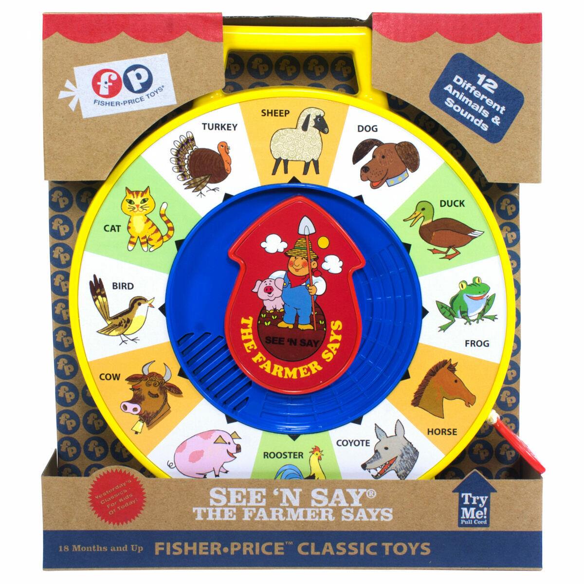 Fisher Price Childrens Classics See N Say The Farmer Says	