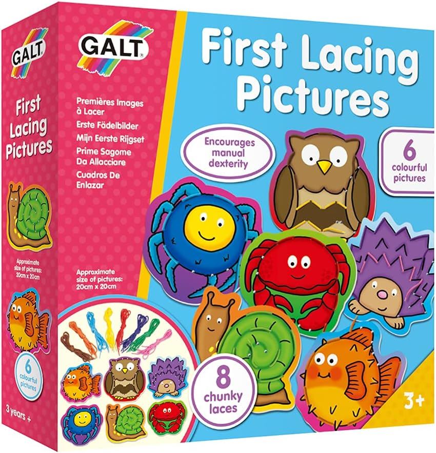 Galt Toys - First Lacing Pictures Play & Learn Toy