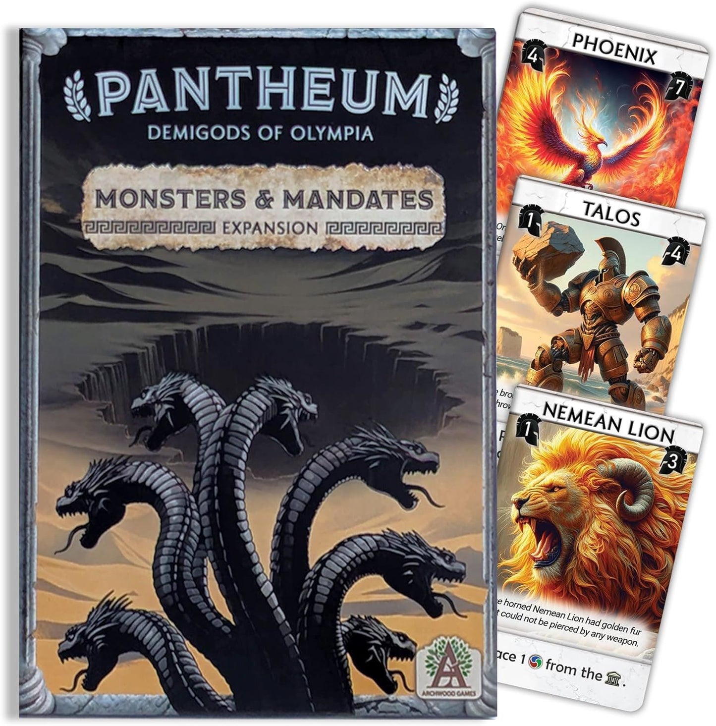 Monsters & Mandates: Pantheum Board Game Expansion