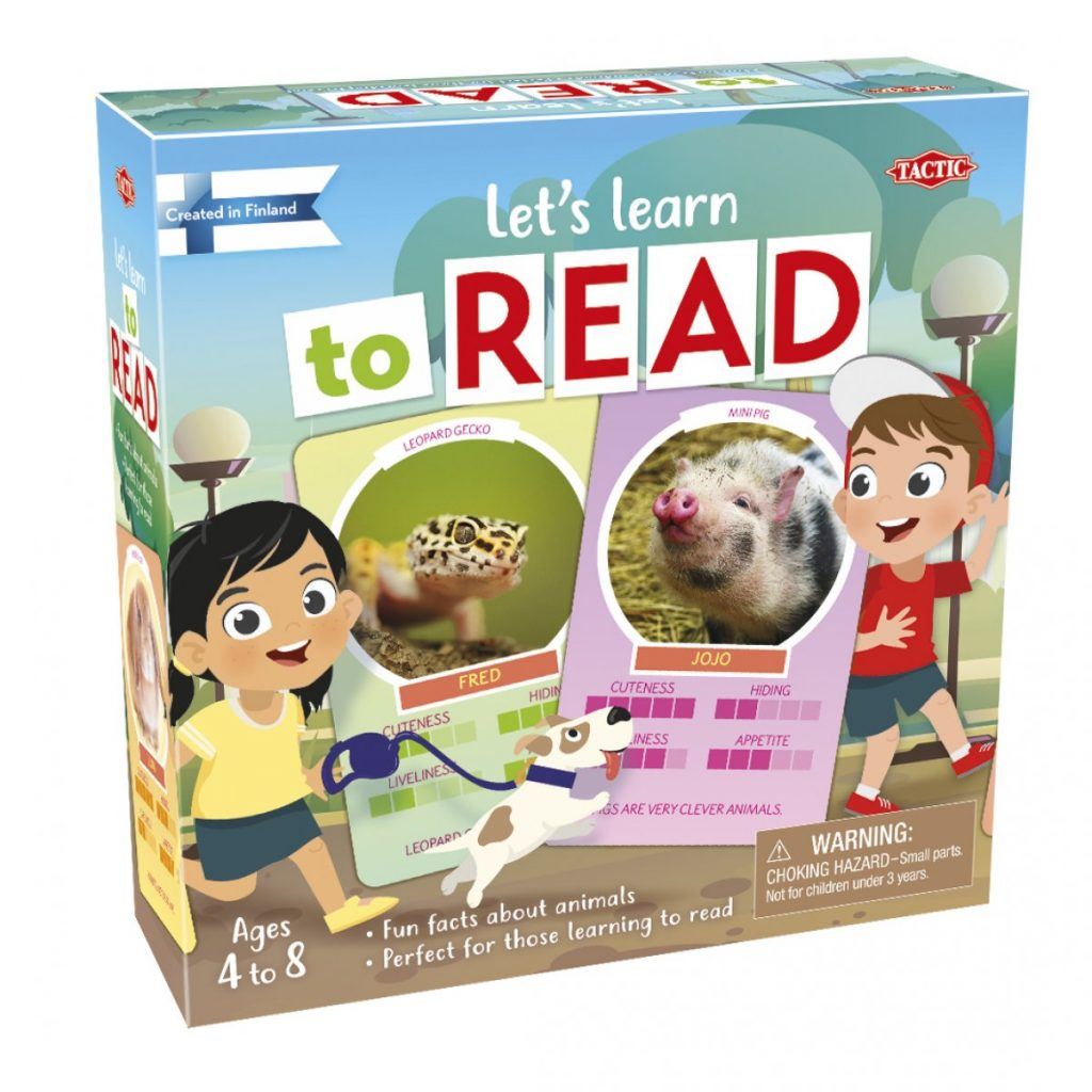 Let's learn to Read Board Game