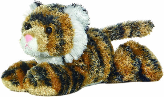 Aurora Mini Flopsies Tanya Bengal Tiger 8 Inch Soft Toy