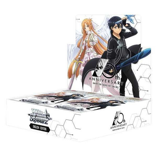 Weiss Schwarz Animation Sword Art Online 10th Anniversary Booster Box (16 Packs)
