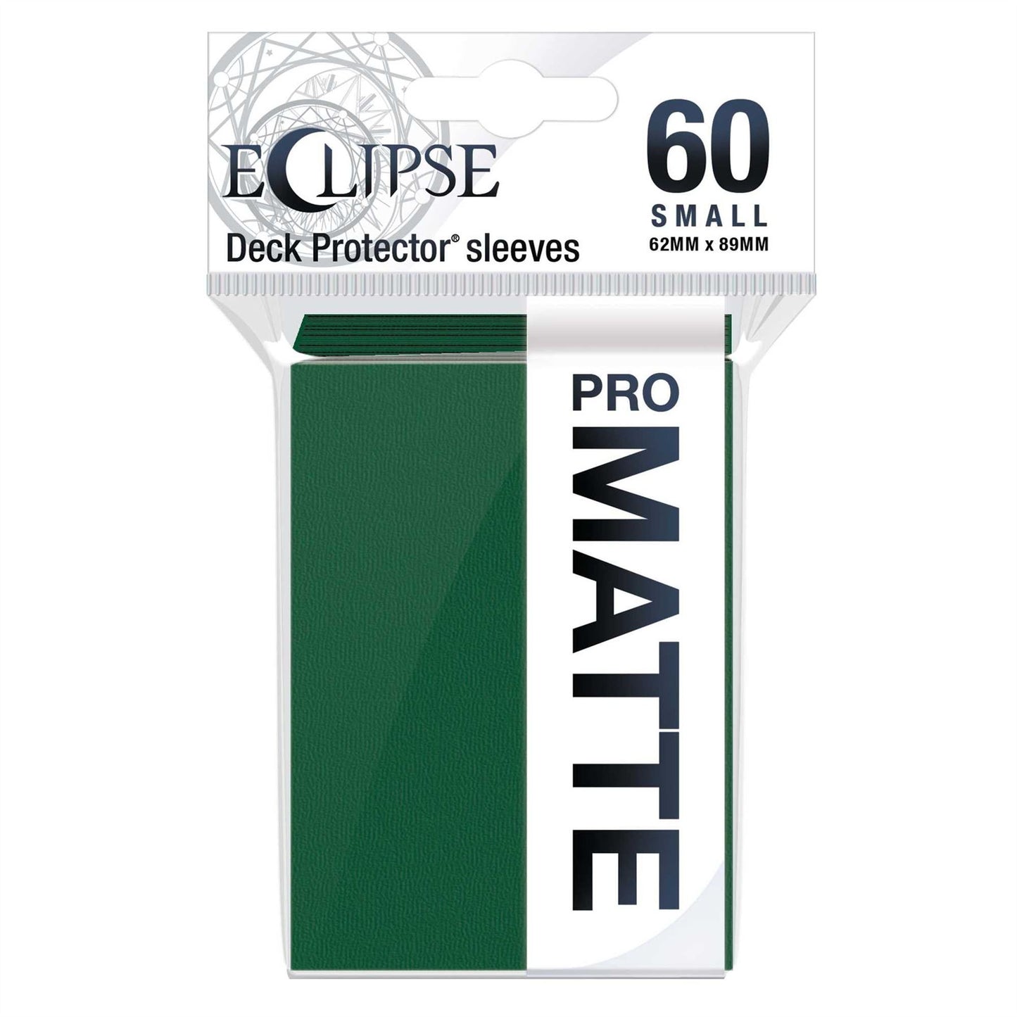 Ultra Pro Eclipse Matte 60 Small Sleeves: Forest Green