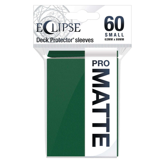 Ultra Pro Eclipse Matte 60 Small Sleeves: Forest Green